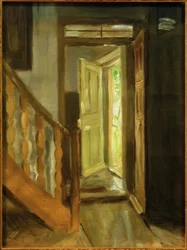 Interieur eines Treppenhauses